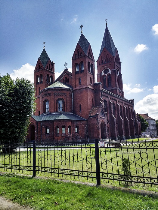 Ehemals protestantische, nun orthodoxe Kirche in Insterburg