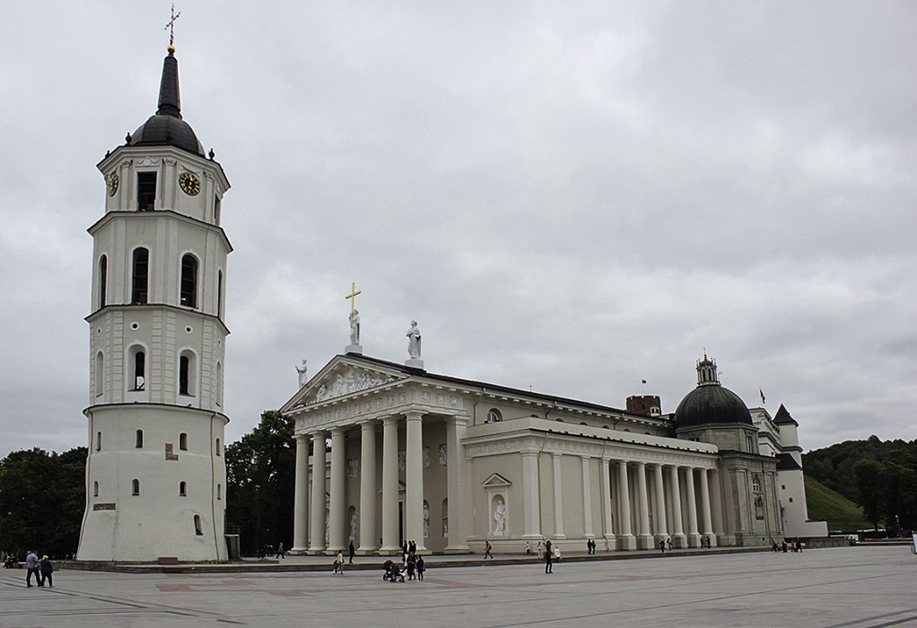 Kathedrale und Glockenturm in Vilnius