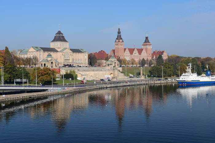 Hakenterrasse in Stettin