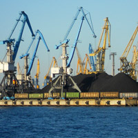 Lettland Rigaer Hafen