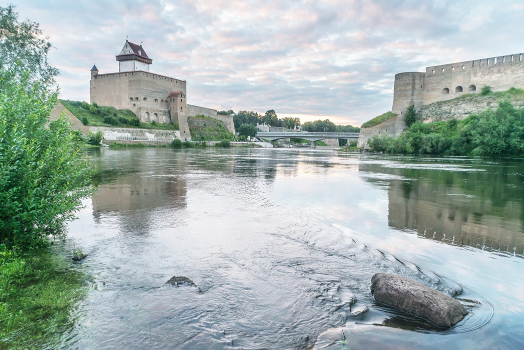 Narva, Hermannsfestung und Iwangorod