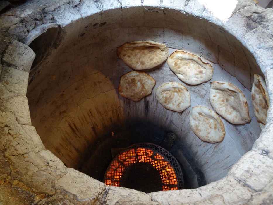 Frisch gebacken in Tiflis