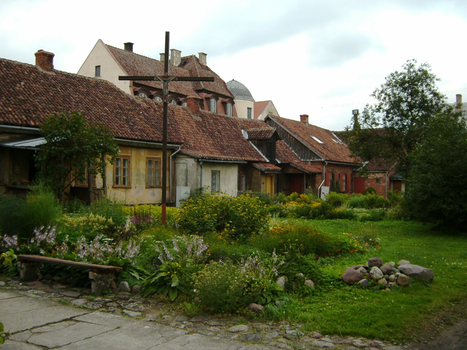 Hinterhof in Kuldīga