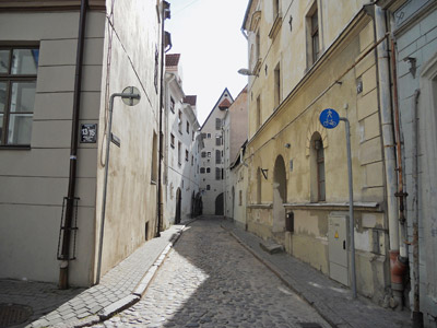 Altstadtgasse in Riga