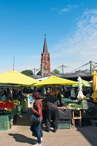 Markt in Libau